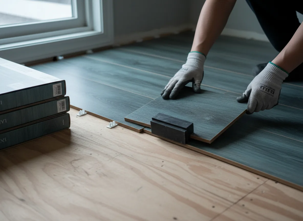 Luxury Vinyl Plank Installation company in Loco, OK